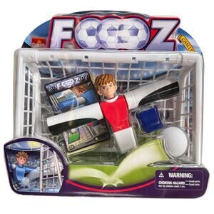 Goliath FOOOZ Challenge Red Figure Foosball Trick Desk Toy - NOS Soccer Fun